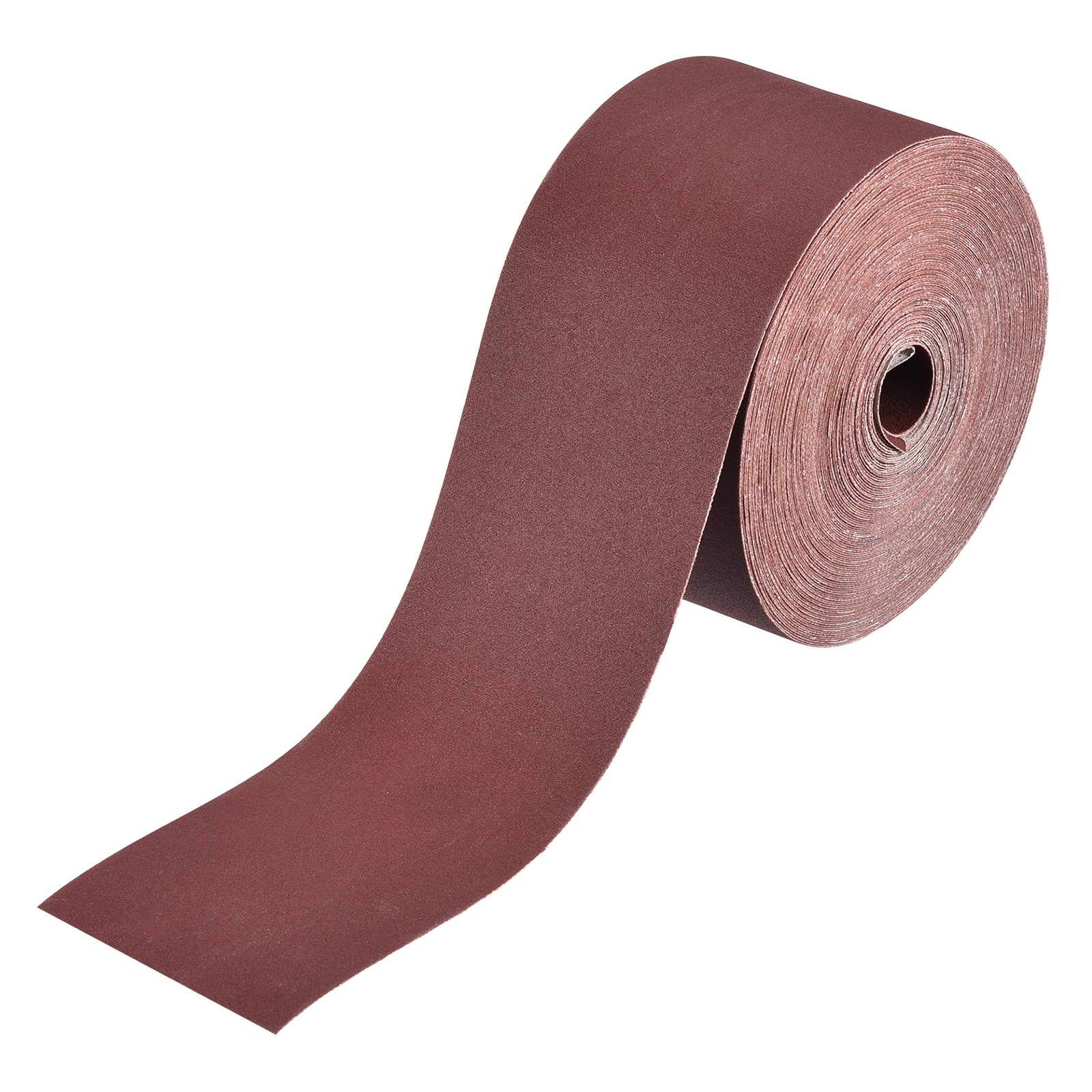 400 Grit Sandpaper Roll, 2.75 Inch x 75 Feet Emery Cloth, Red