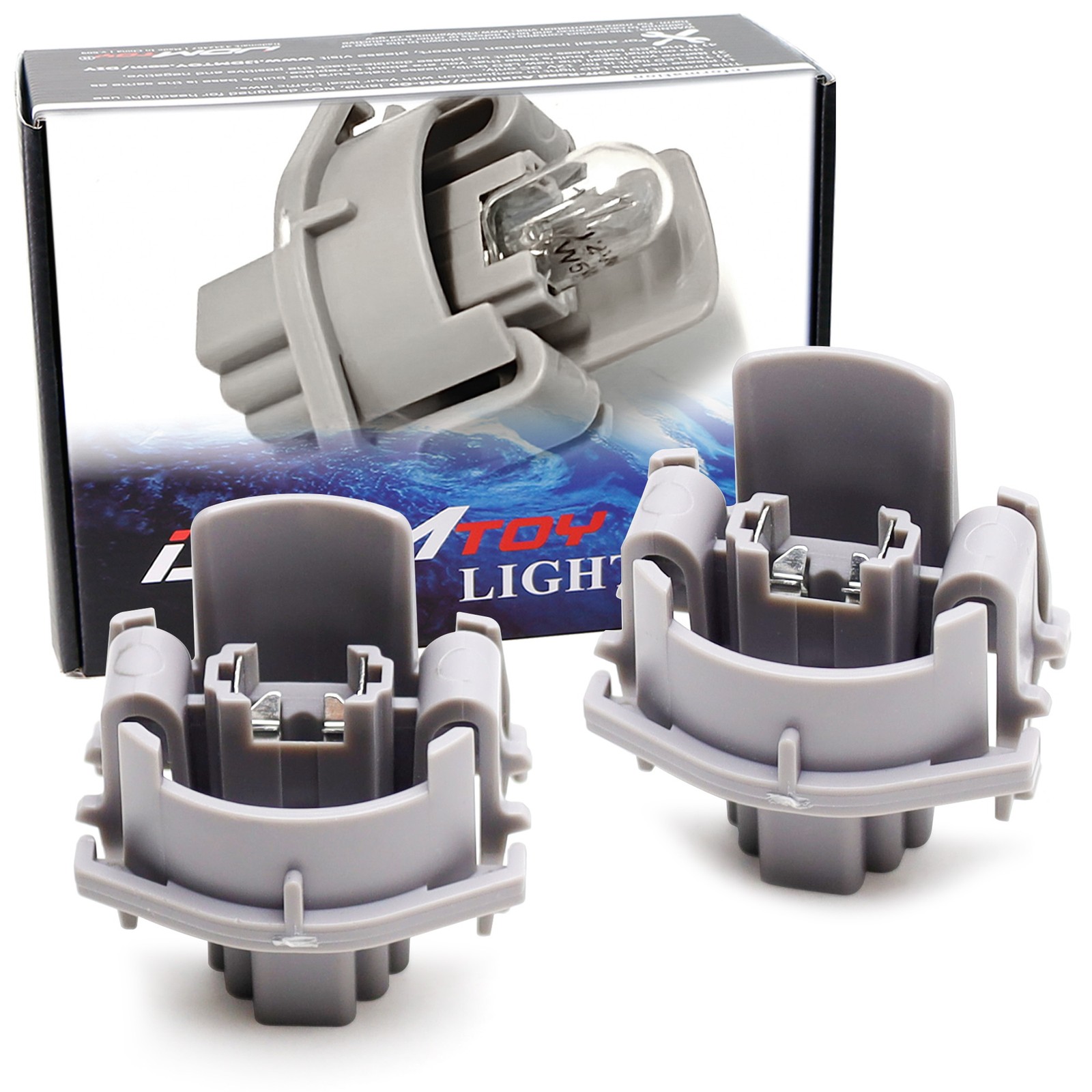 License Plate Light Bulb Retainer Holders For Honda Accord Civic CRV HRV Odyssey