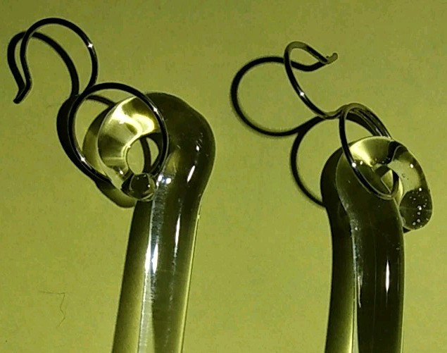TEARDROP CLEAR GLASS CRYSTAL WIDE CHANDELIER LAMP PRISMS (5)