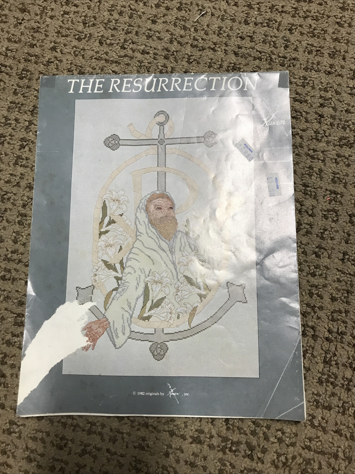 The Resurrection By Karen Cross Stitch Pattern 19 x 28 Easter Holy Week