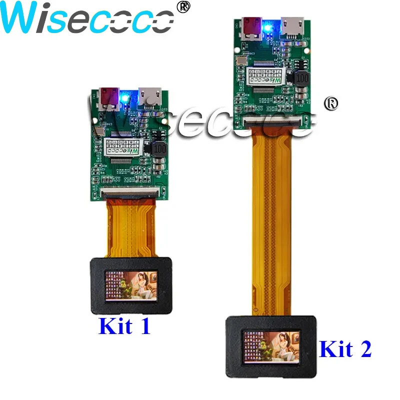 0.71 Inch 1920x1080 OLED Display DIY Project Screen With HDMI Driver Board Panel