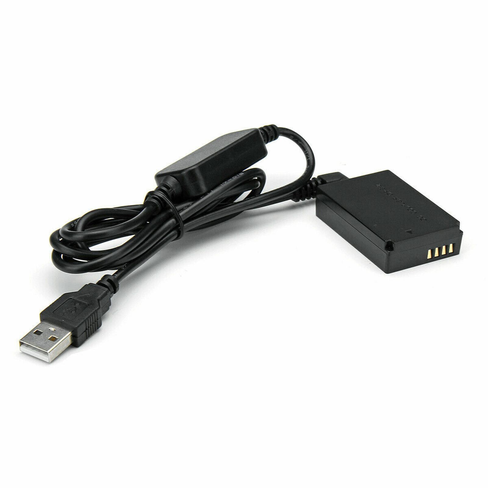 LP-E12 Power Charger Cable ACK-E12 Coupler DR-E12 For Canon EOS M2 M50