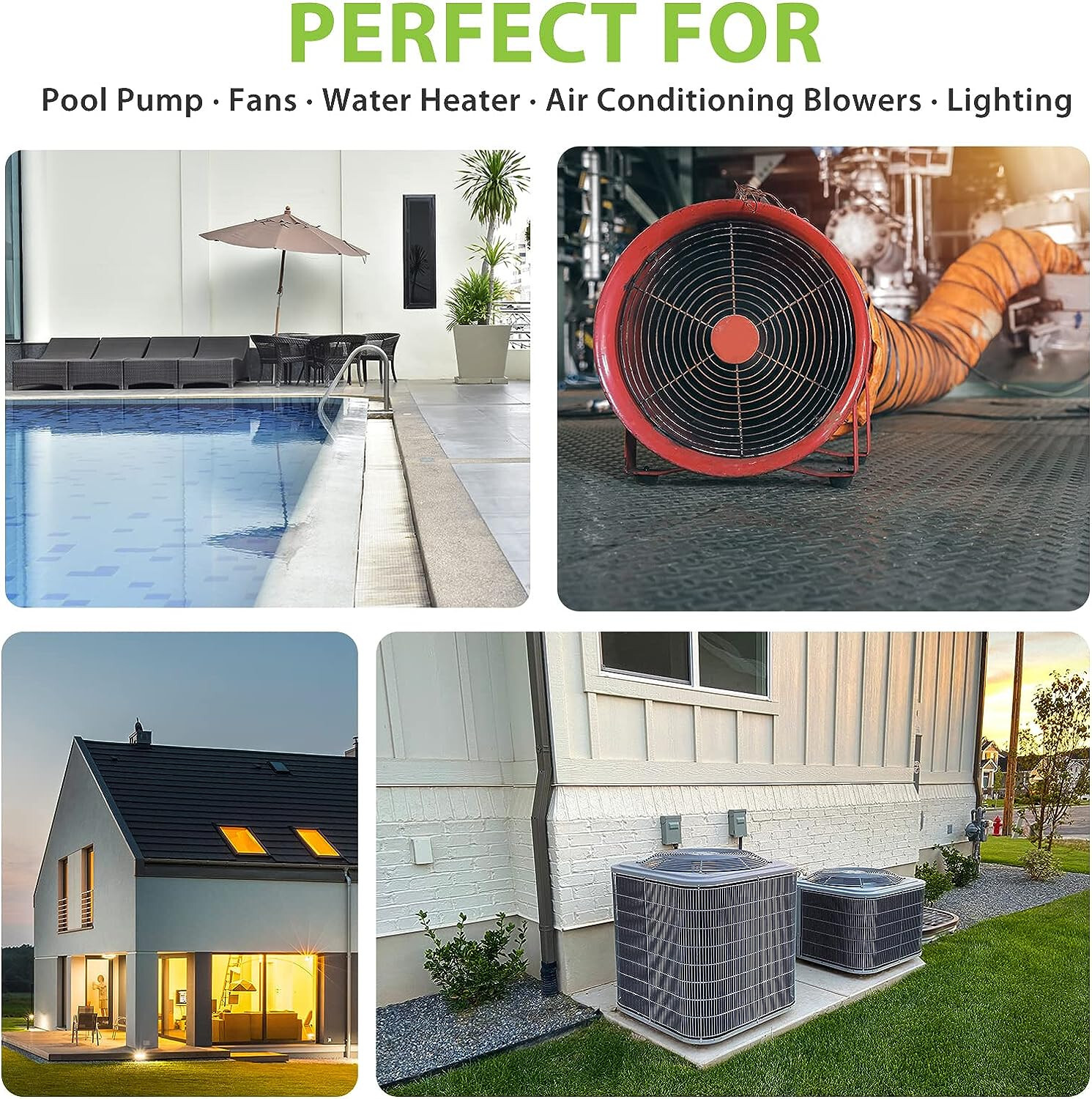 BN-LINK Pool Pump Timer, Outdoor Digital Timer Box Heavy Duty 7-Day Programmable