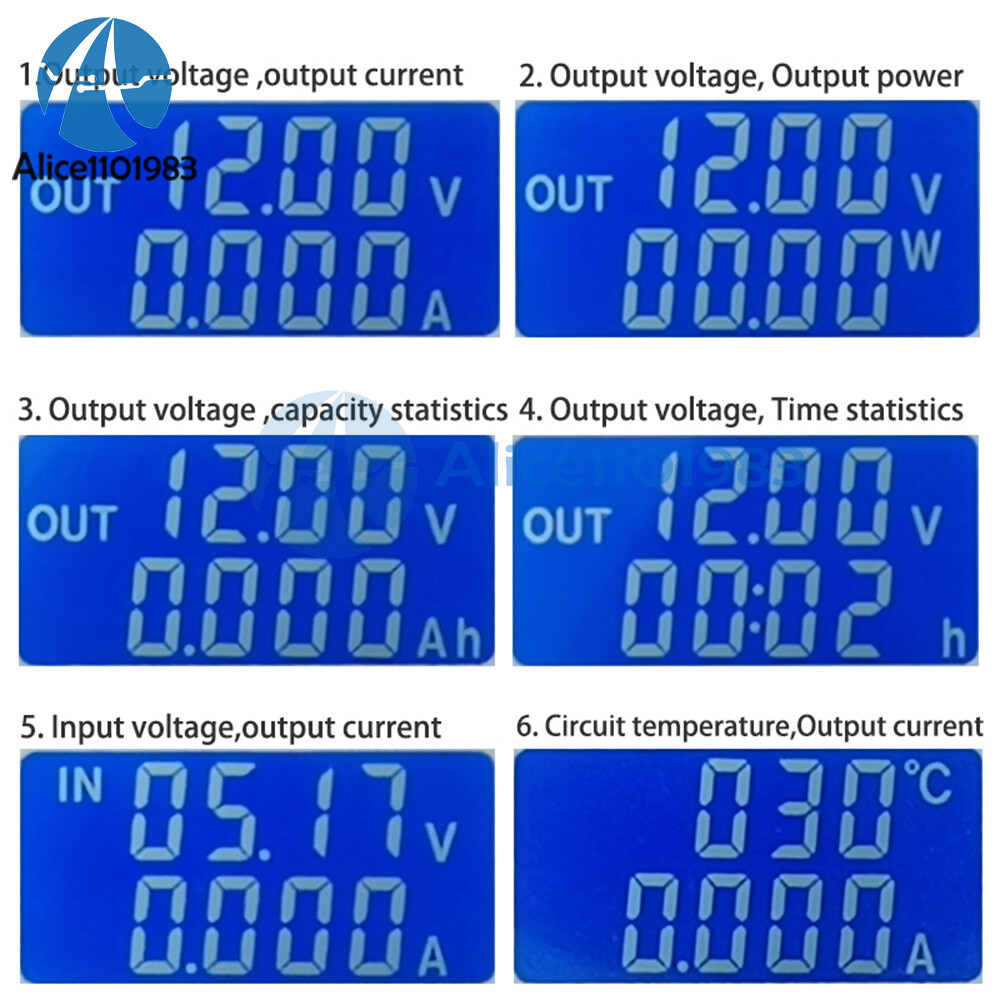 Digital Control USB Adjustable Power Supply Module CC CV Speed Controller 2A 15W