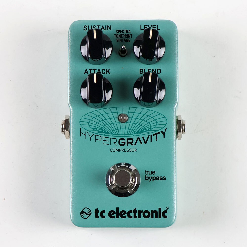 tc electronic Hypergravity Compressor Guitar Effect Pedal Confirmed Operation
