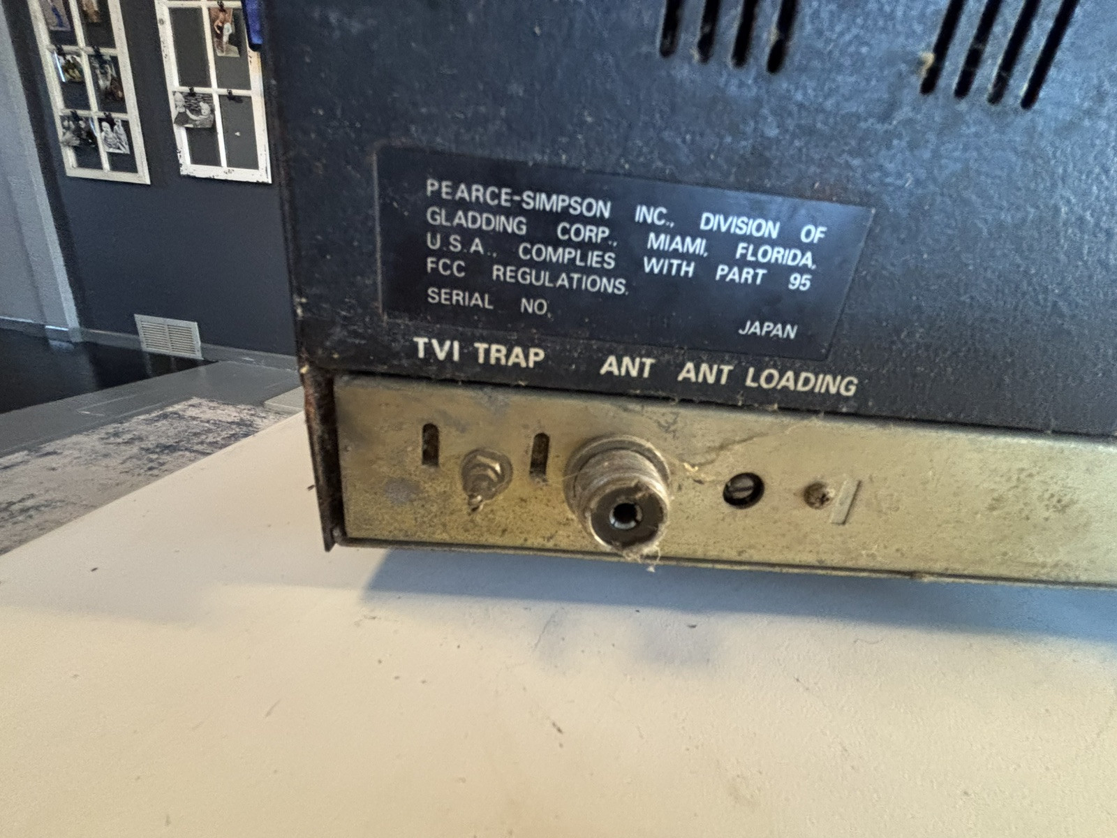 PEARCE SIMPSON BEARCAT 23 CHANNEL BASE CB RADIO