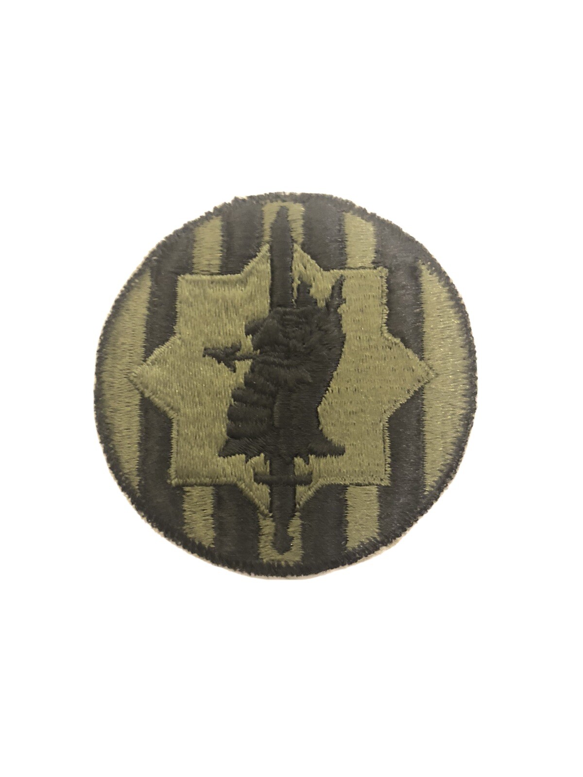 89th Military Police Brigade Subdued U.S. Army Shoulder Patch Insignia