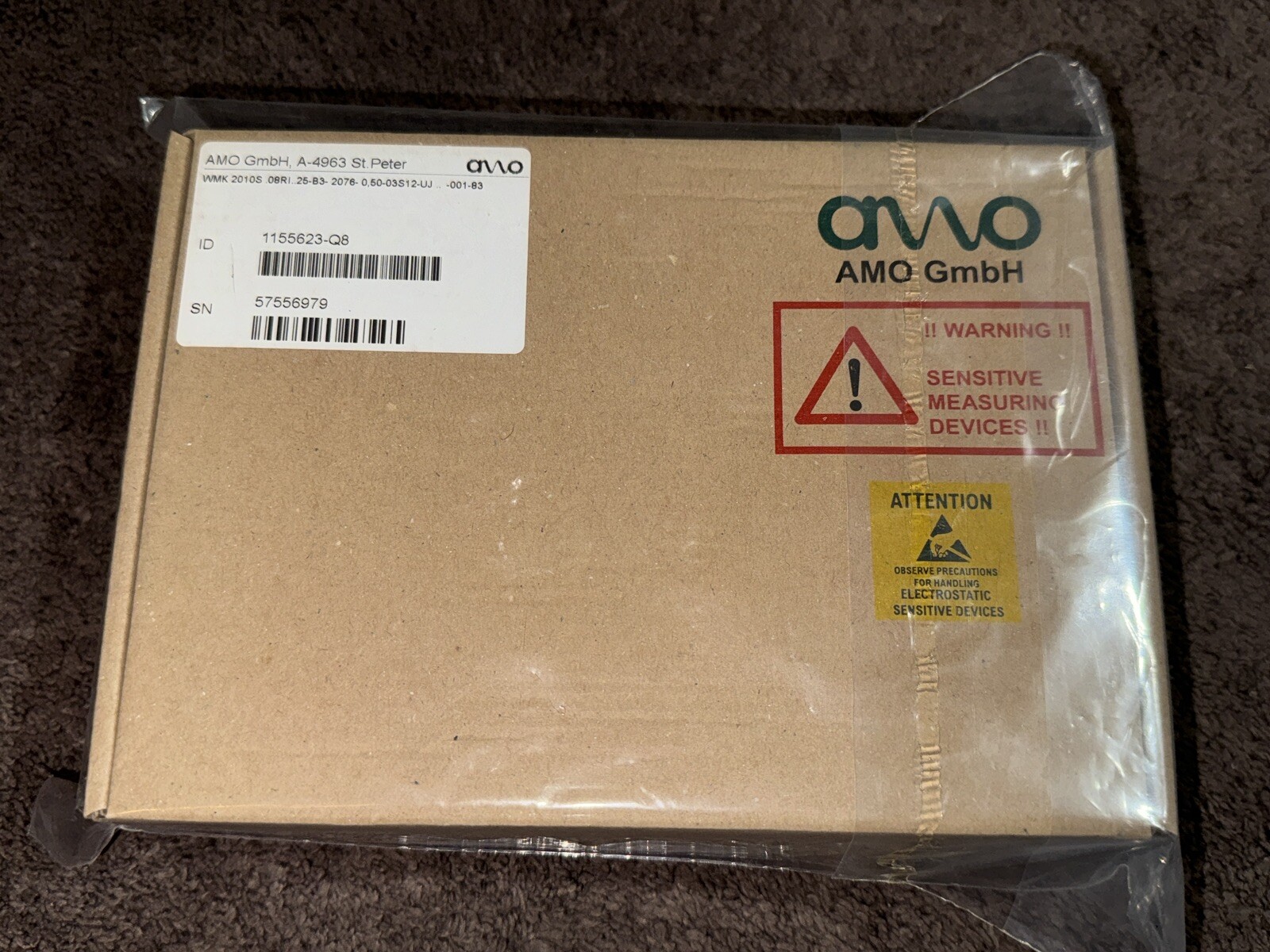 2 NEW AMO GmbH Scanning Head Encoder WMK 2010S .08RI..25-B3-1527-0,50-03S12-UJ