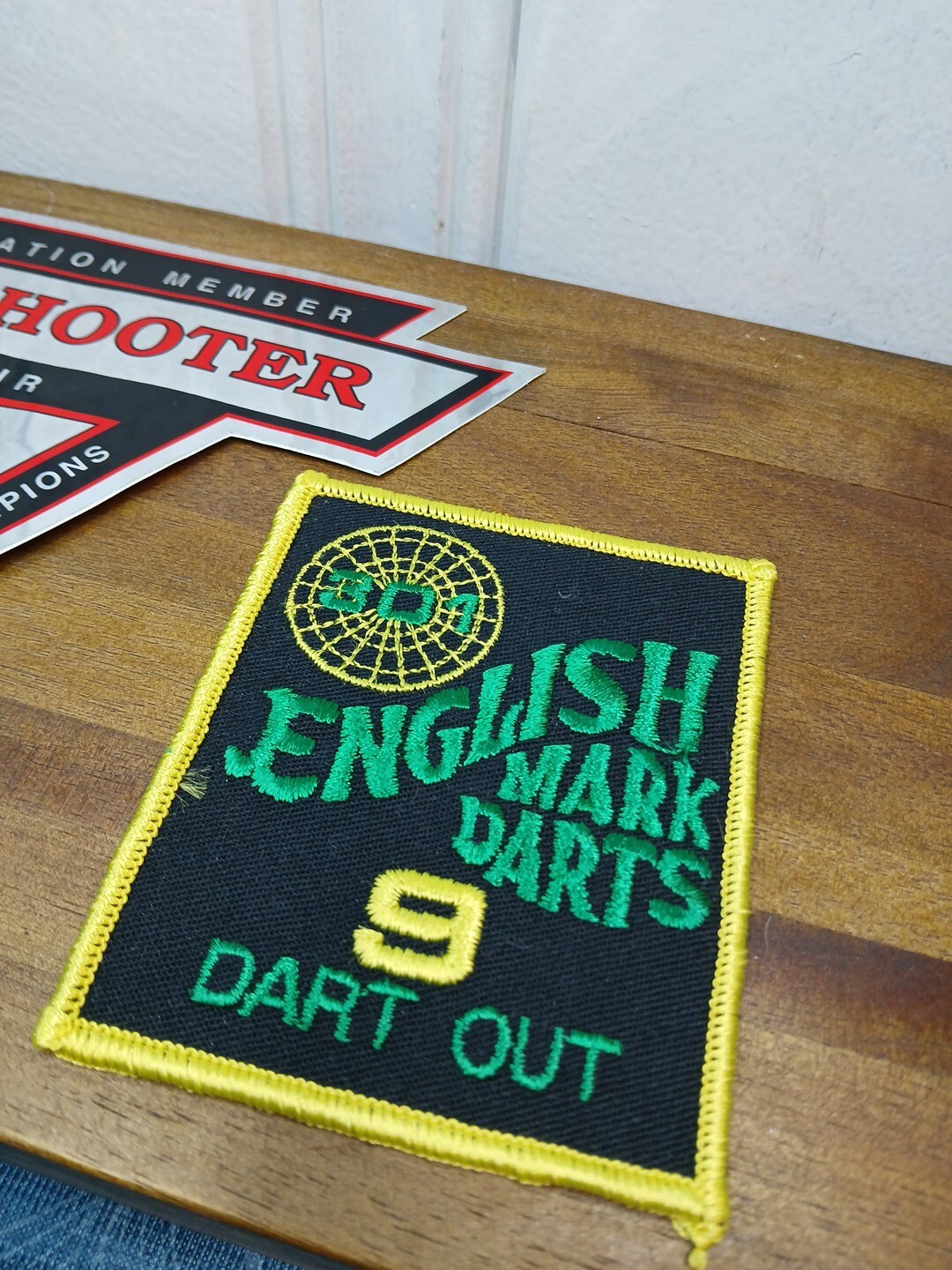 English Mark Darts Sticker & Patchs