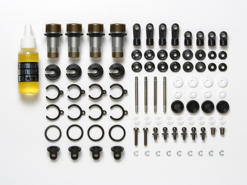 Tamiya 54541 RC Truck CC-01 Aluminum Oil Shock Damper (4pcs) Set Hop Up Parts