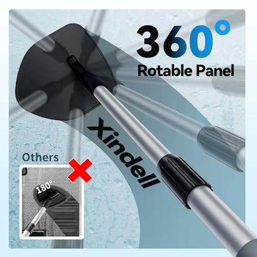 XINDELL Interior Windshield Cleaner Tool, Car Window Cleaning Kit with 4 Green