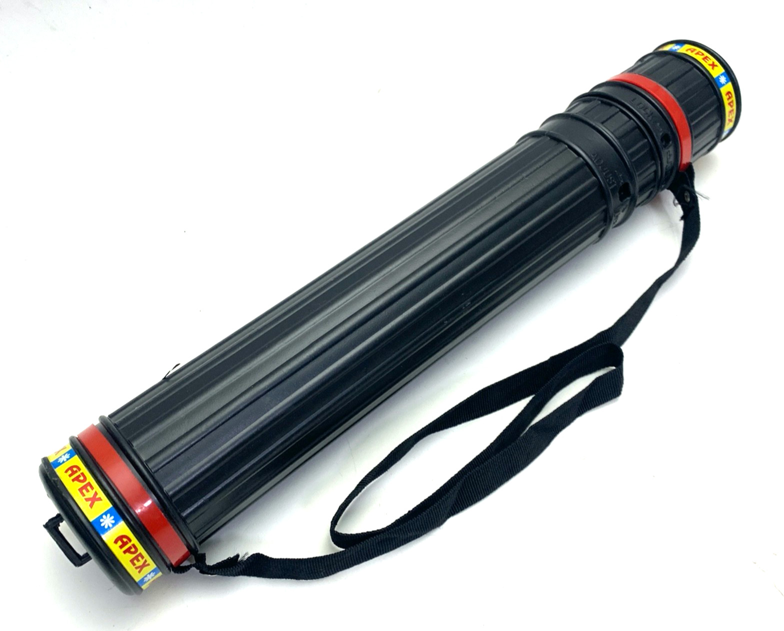 APEX  Adjustable Telescopic Carrier Tube - Black, Arrows, Art, Paper 18"-29" NEW