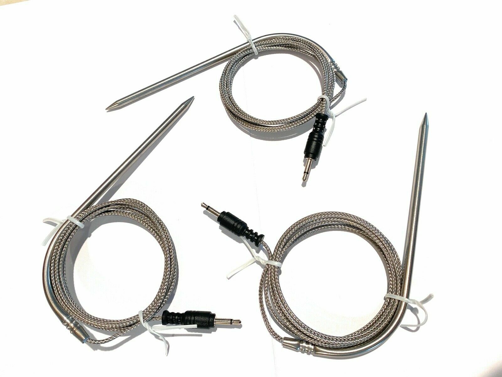 New 3 Pack Meat Probes - Cappec, iGrill iGrill2, iGrill3, iGrill Mini, Thermopro
