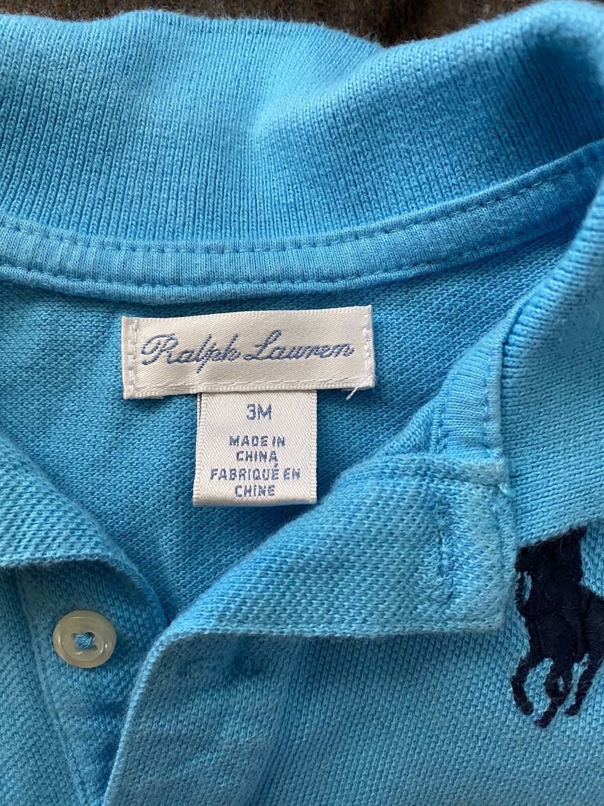 4 Baby Ralph Lauren Shirts Size 3 Months (4D12)