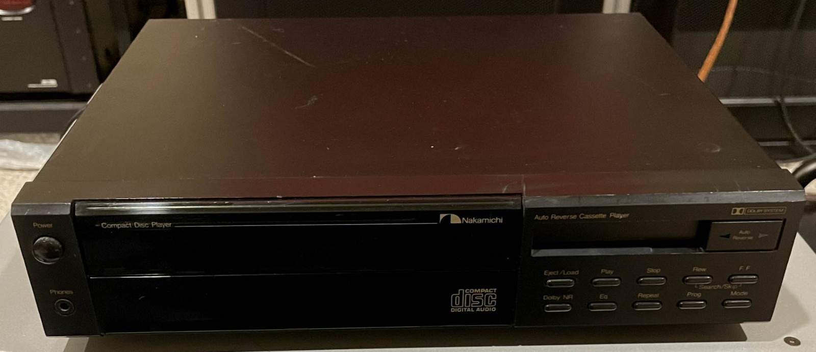 Working Nakamichi CP-1 CD and cassette player NICE