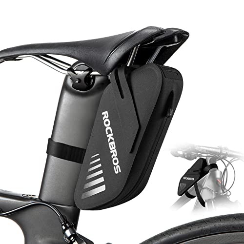 Bike Seat Bag, Waterproof 0.6L Bike Seat Bag Frame Bag, Lightweight Bike