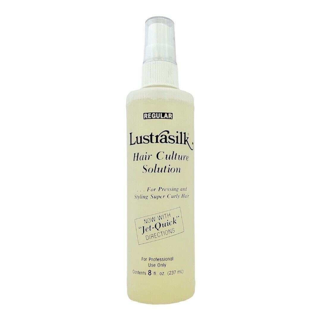 VTG Lustrasilk Hair Culture Solution Pressing Styling Curly Hair REGULAR 8 oz