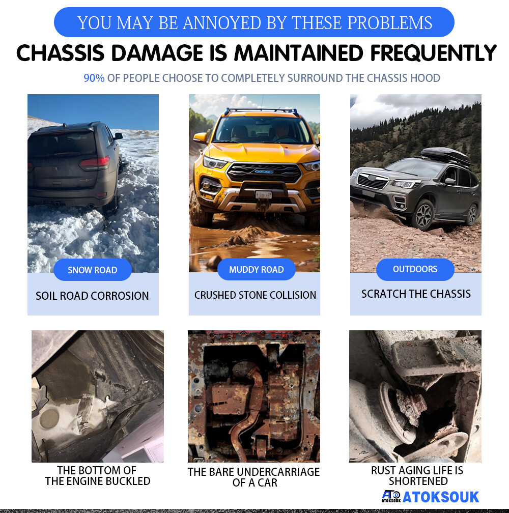For Chevrolet BLAZER 2019-24 Under Engine Splash Guards Front Engine Mud Flaps