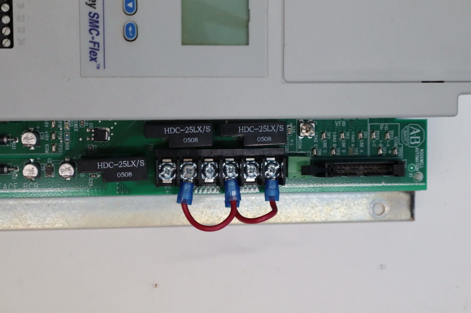 Allen Bradley 150-FB1FX Series B SMC-Flex Smart Motor Controller on PCB