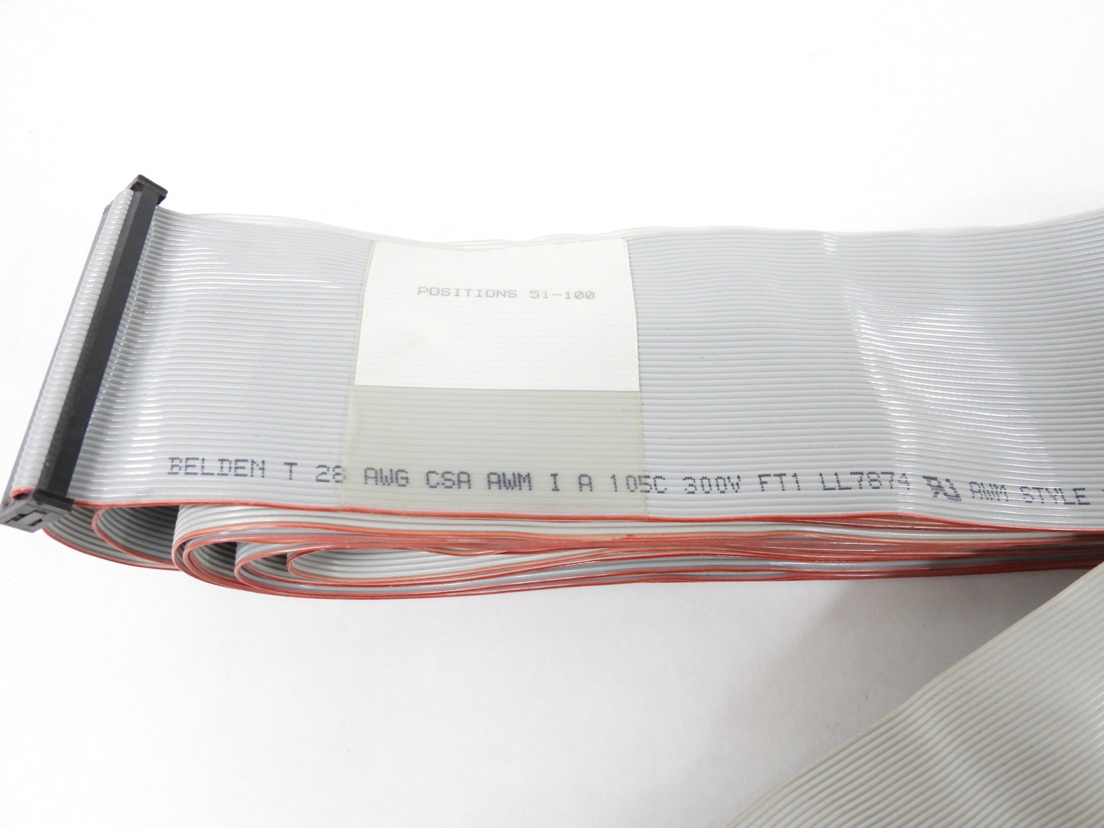 Beldon T 28 AWG CSA Vintage Computer Ribbon Cable 300V (good condition)