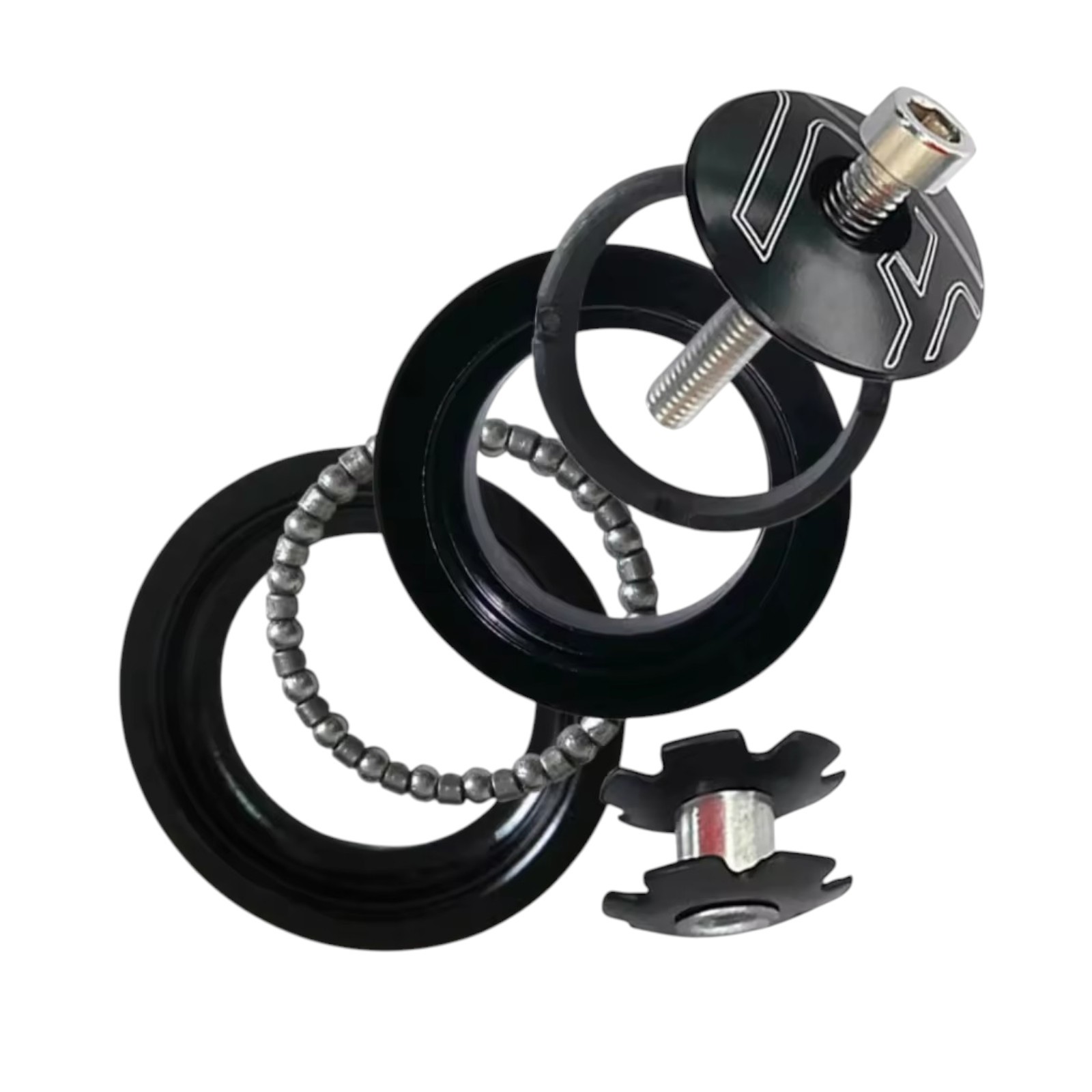 BMX HEADSET FOR 1 1/8" THREADLESS FORK STEERER TUBE OLD SCHOOL