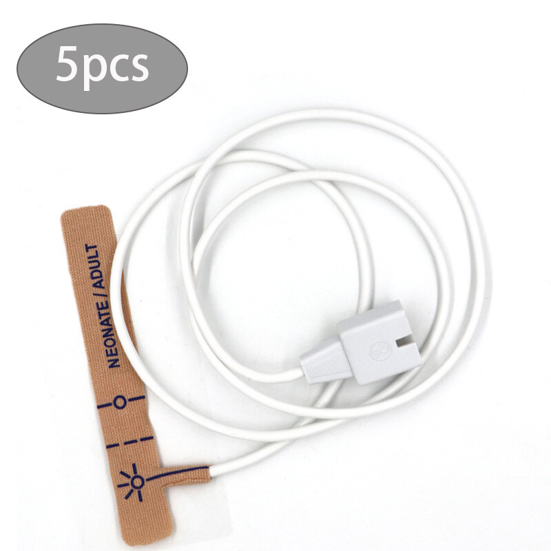 5pc7pin Disposable Neonate/Adult Blood Oxygen Probe Fit For Nellcor/Mindray