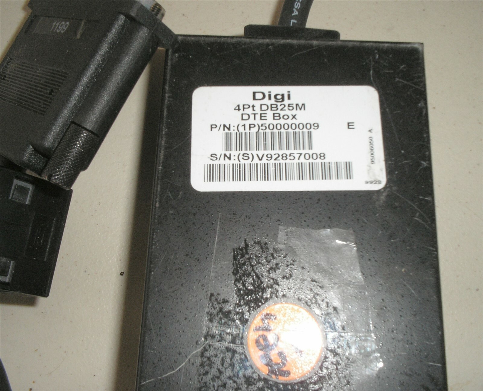Digi 4Pt DB25M DTE Box