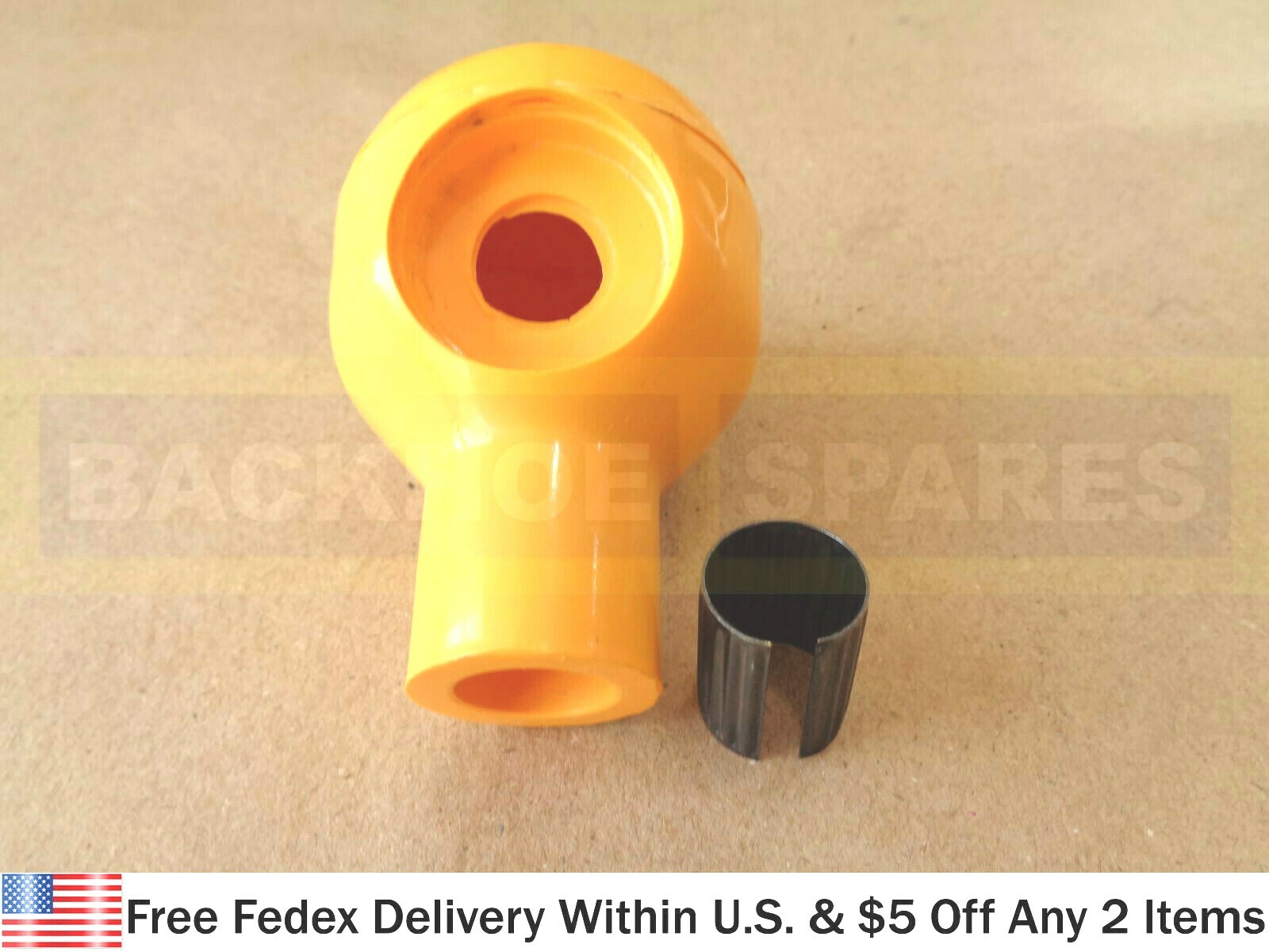 JCB PARTS - LOADER KNOB WITH TOLERANCE RING (993/61200 122/67459)