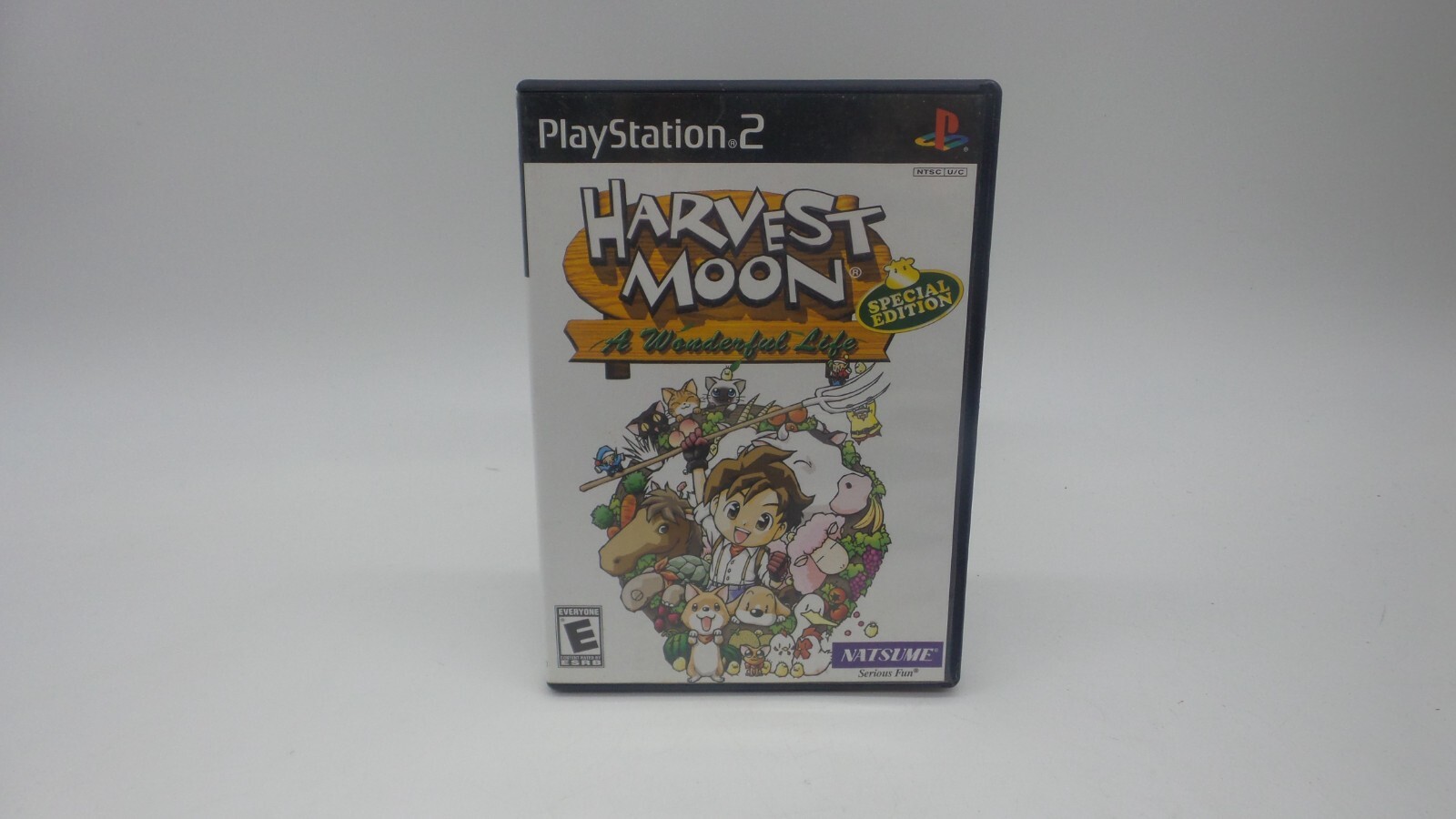 Harvest Moon "A Wonderful Life" Special Edition (On Playstation2) CASE ONLY