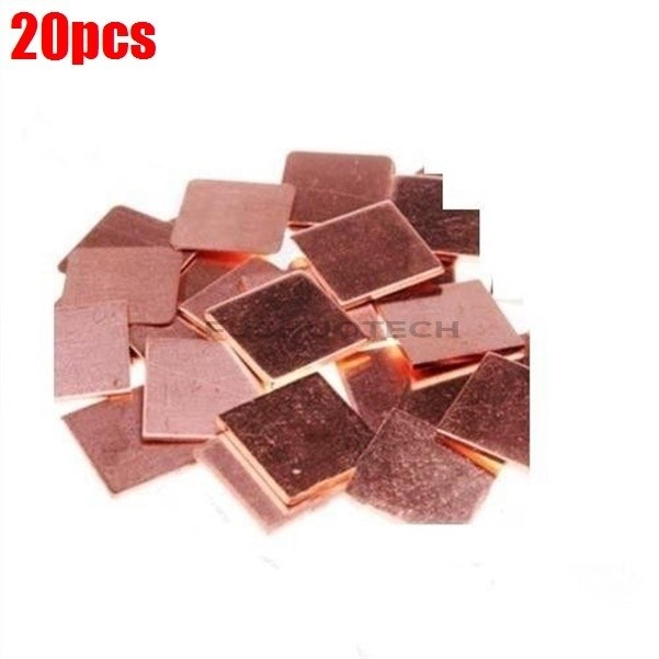20pcs notebook BGA GPU VGA cooling laptop pad 15X15X0.8MM heatsink new fq *hh