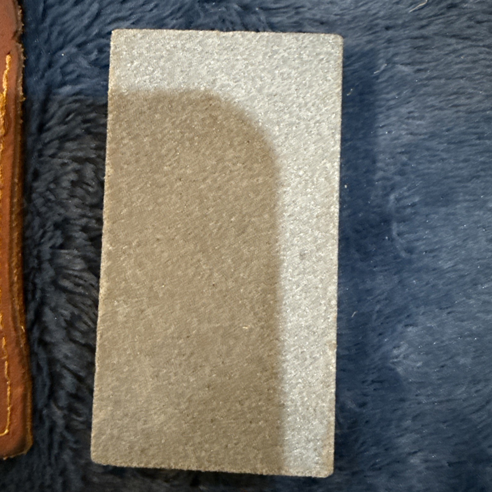 Vintage Boy Scouts of America Sharpening Stone With Leather Case Hone For Knife