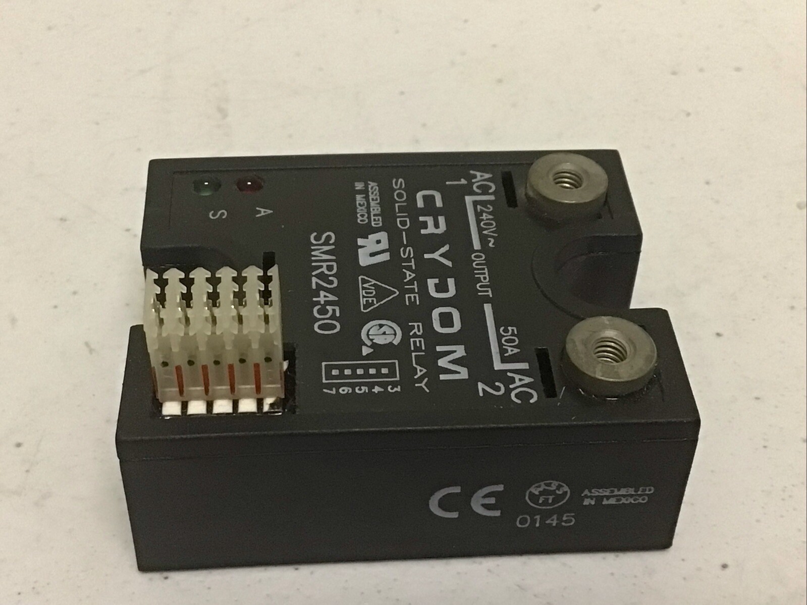 NEW, CRYDOM SMR2450 SOLID STATE RELAY 240VAC, 50A, FREE SHIPPING