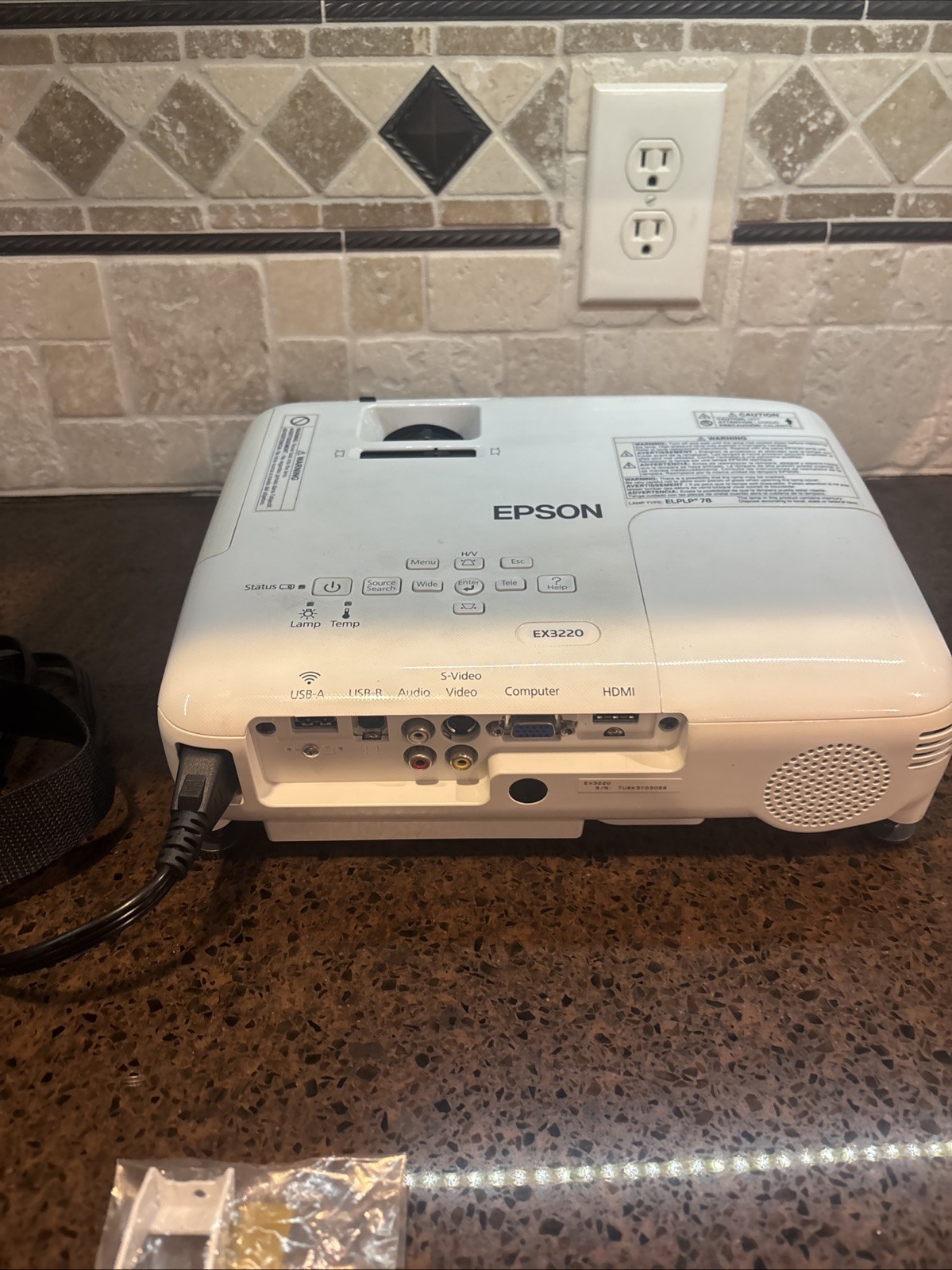 Epson EX3220 3LCD Projector