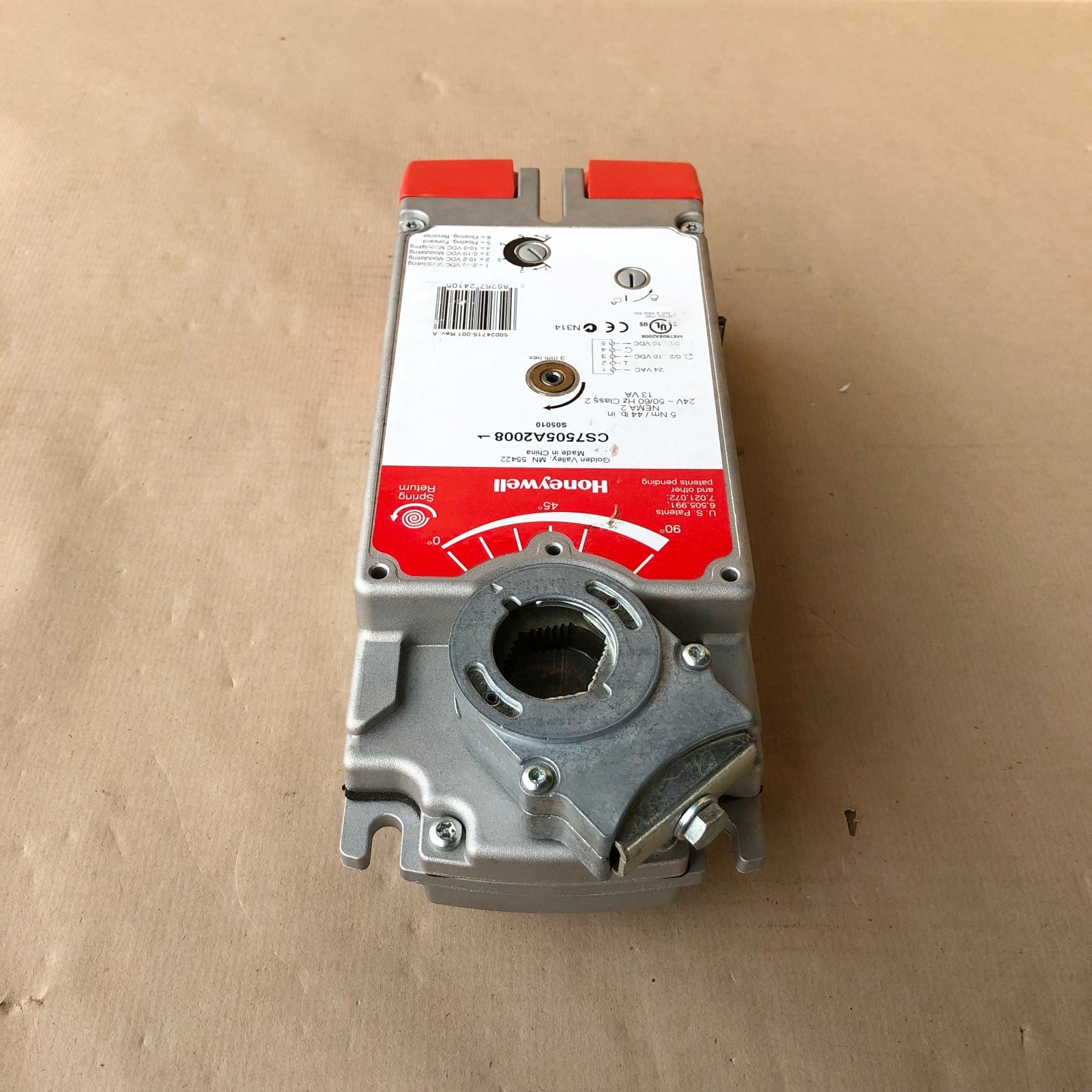 HONEYWELL CS7505A2008 DIRECT COUPLED ACUTATOR