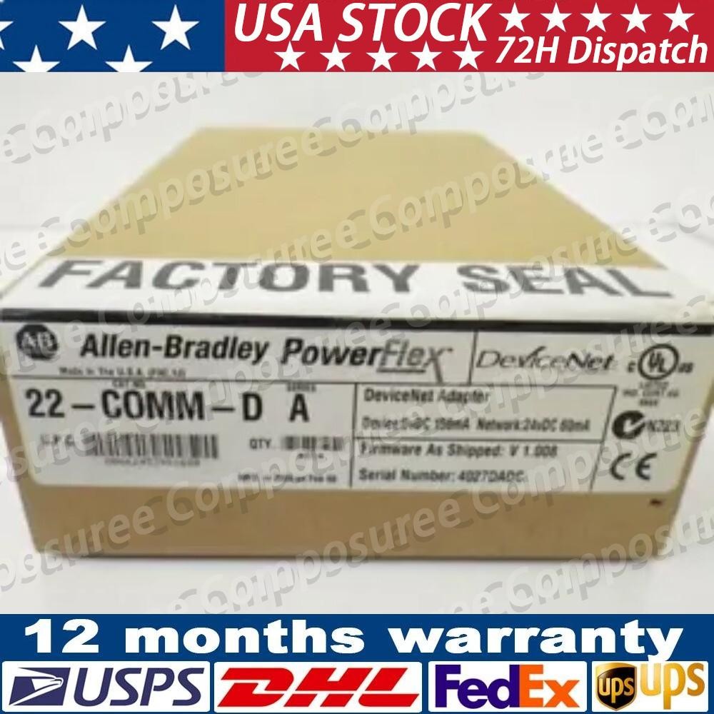 New Allen Bradley 22-COMM-D Device Net Adapter Communication Ser A US