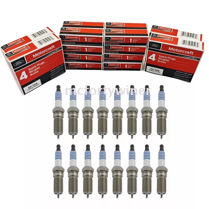 16X Spark Plugs SP-526 For Ford F150 F250-Super Duty F350-Super Duty 6.2L 10-20