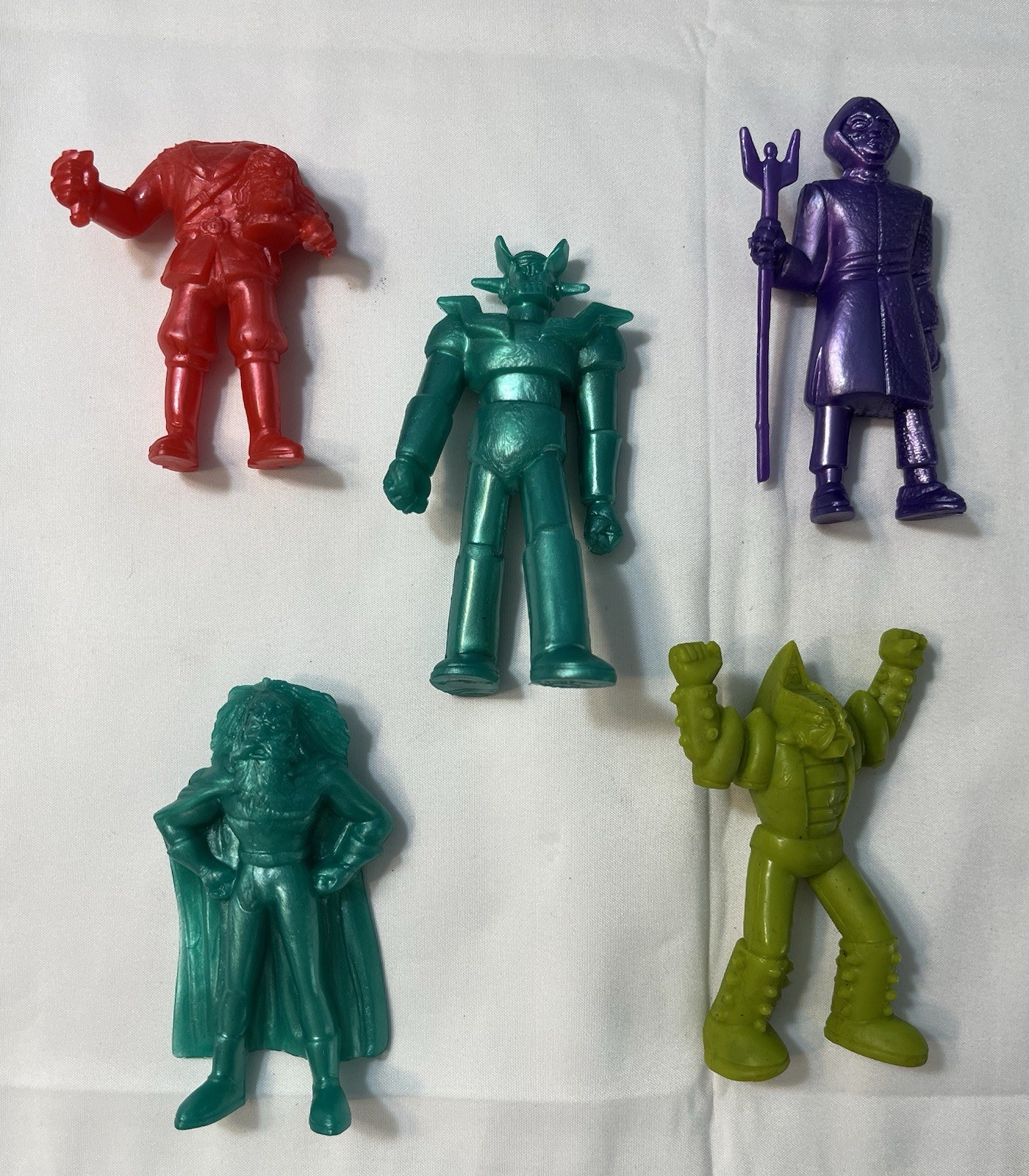 Vintage Chogokin Mazinger PVC Figure Lot Yolanda 80s