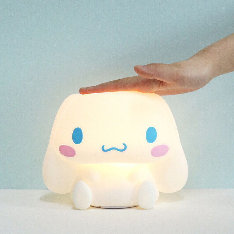 Cinnamoroll Pat Night Light Cartoon Cute USB Rechargeable Induction Bedside Lamp