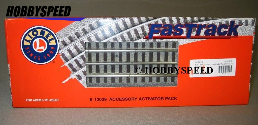 LIONEL FASTRACK ACCESSORY ACTIVATOR STRAIGHT TRACK train fast isolated 6-12029