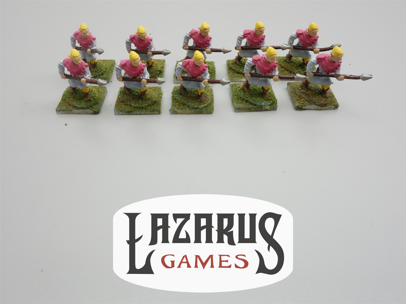 Miscellaneous Manufacture Dunken Molds: Spearmen (10 oop metal)