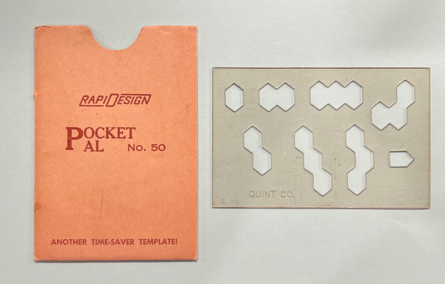 RapiDesign Vintage Pocket Pal No. 50 Another Time-Saver Template