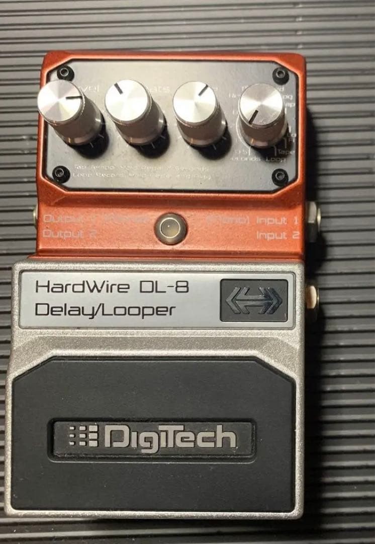 DigiTech HardWire DL-8 Delay Looper Fully Functional Minor Scratches