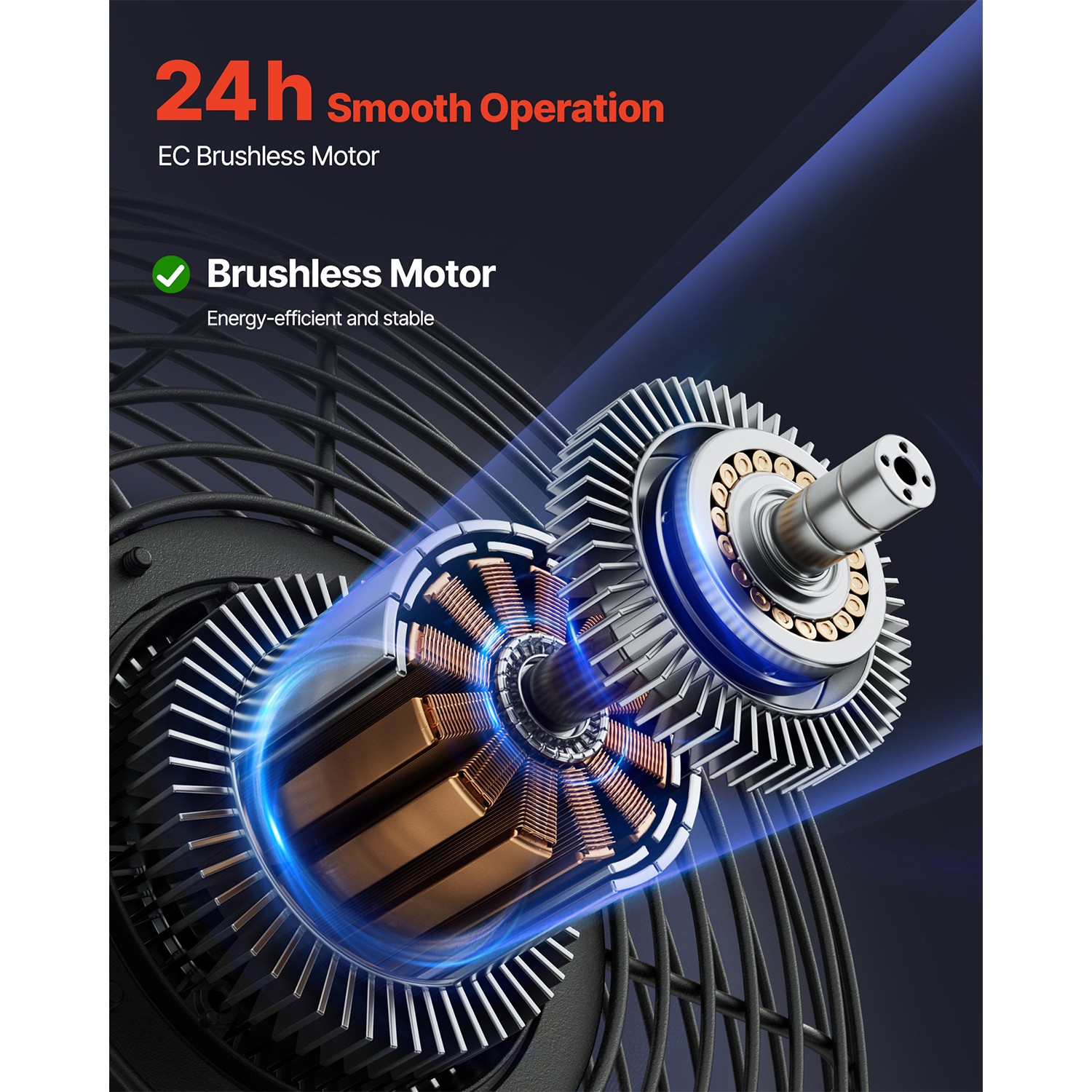 Uimoso 12-inch Wall-Mount Shutter Exhaust Fan with Smart Controller