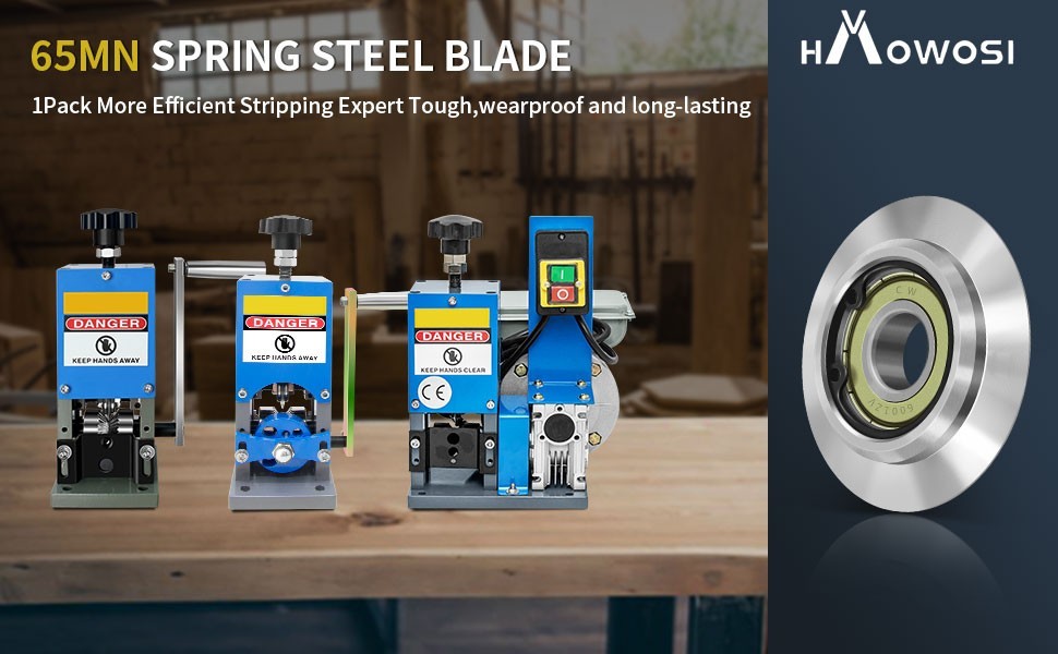 Upgraded Replacement Blade for Copper Wire Stripping Machine Powered Chrome 1PC