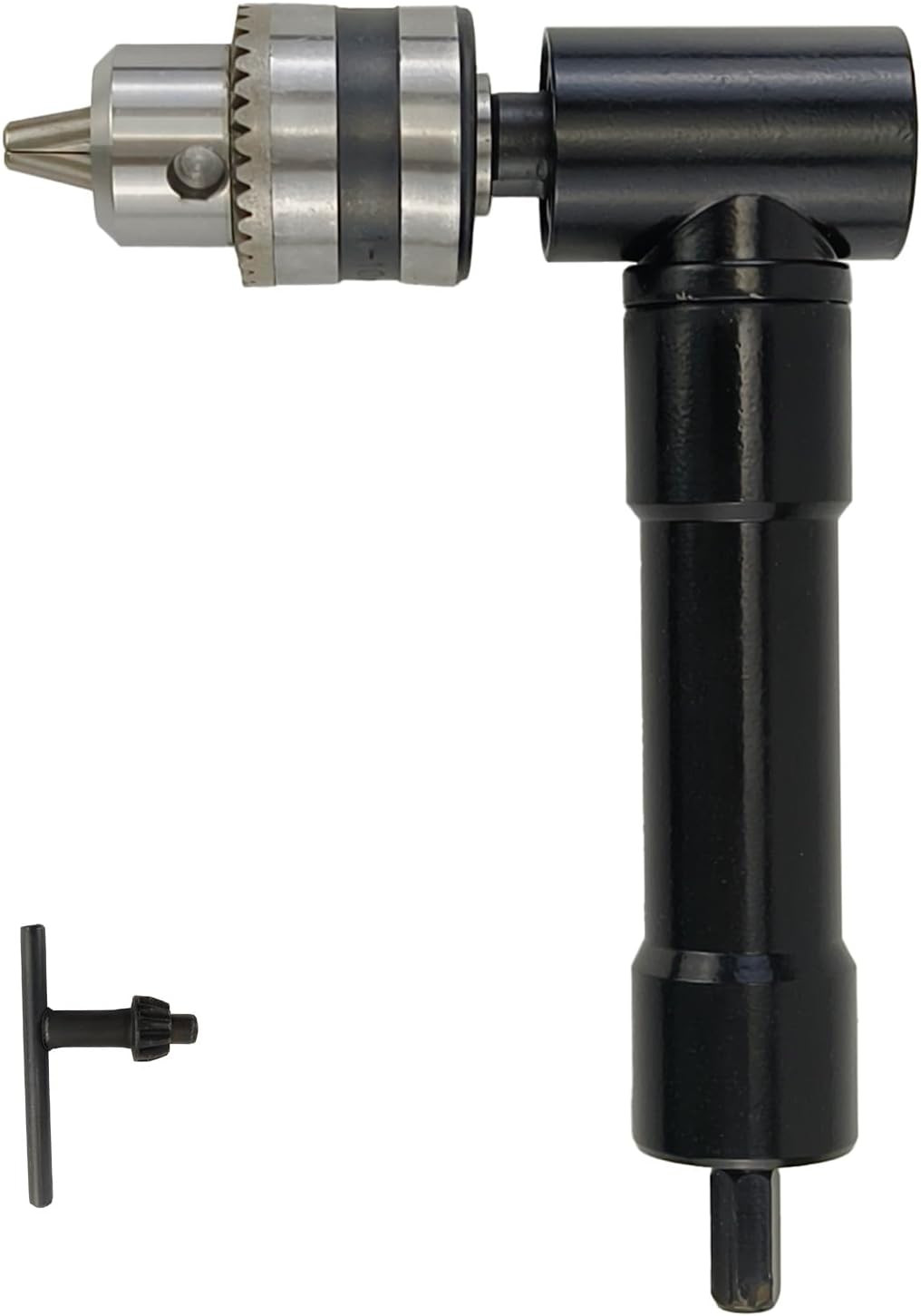 Right Angle Attachment 90 Degree Cordless Right Angle Drill Adapter with 3/8" Ke
