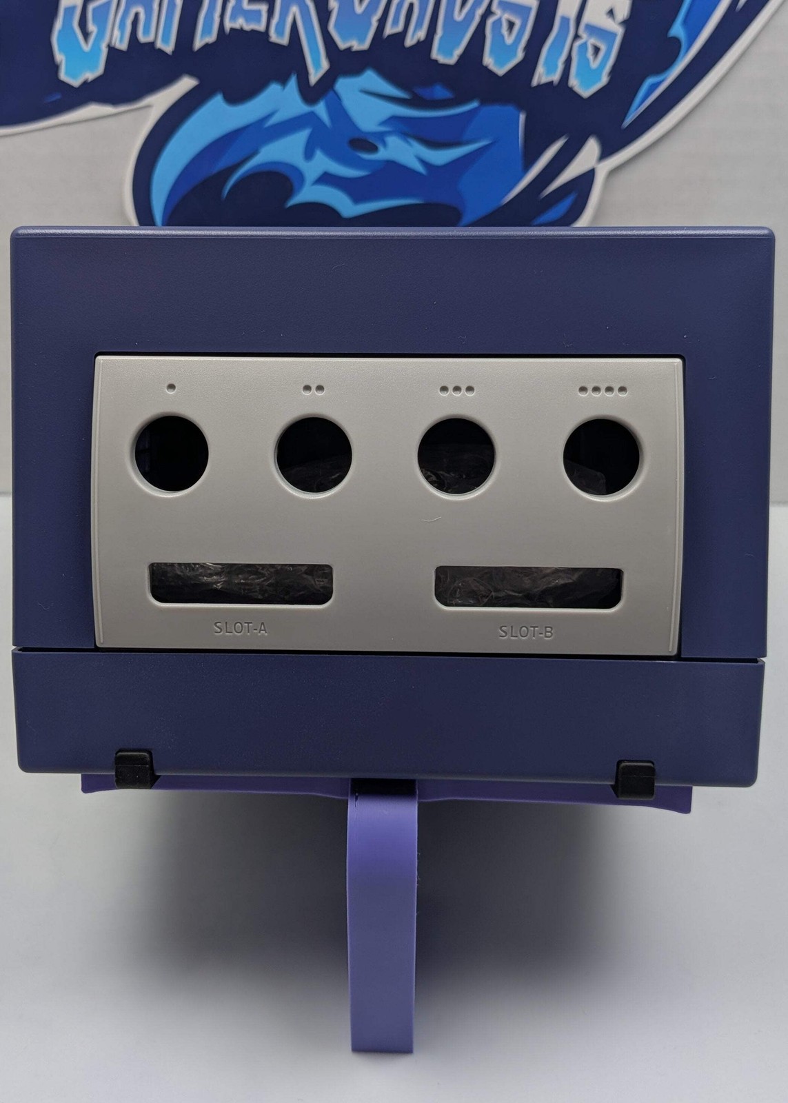 Nintendo GameCube Replacement Shell / Case - Indigo / Purple