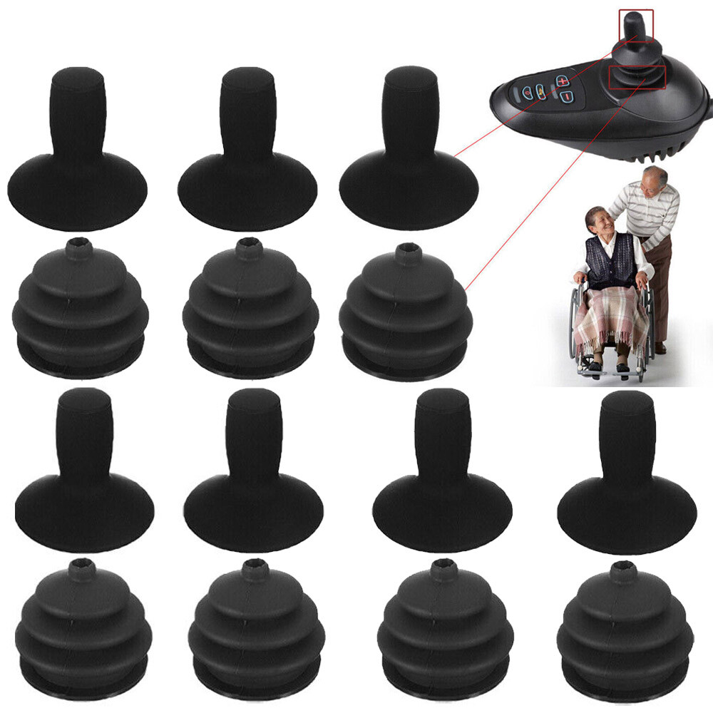 2/4/6sets Electric Wheelchair Grip Knob Controllers Drive Joystick Knobs&Cover