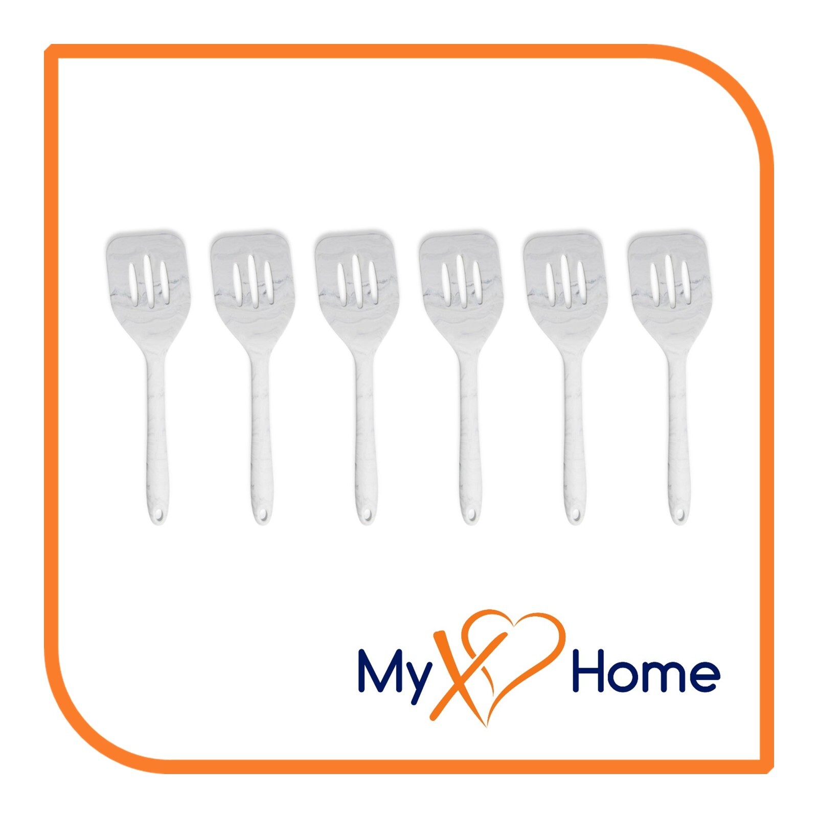 8" Marbel Slotted Turner by MyXOHome (1, 2, 4 or 6 Slotted Turners)