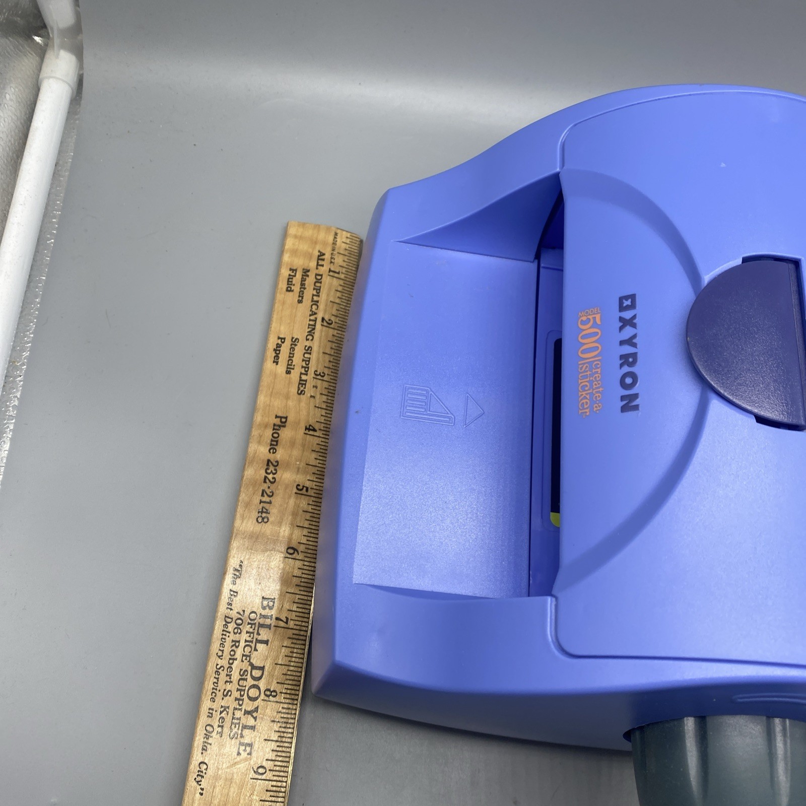 Xyron Model 500 Create a Sticker 5" Sticker Maker Machine Gentily Used