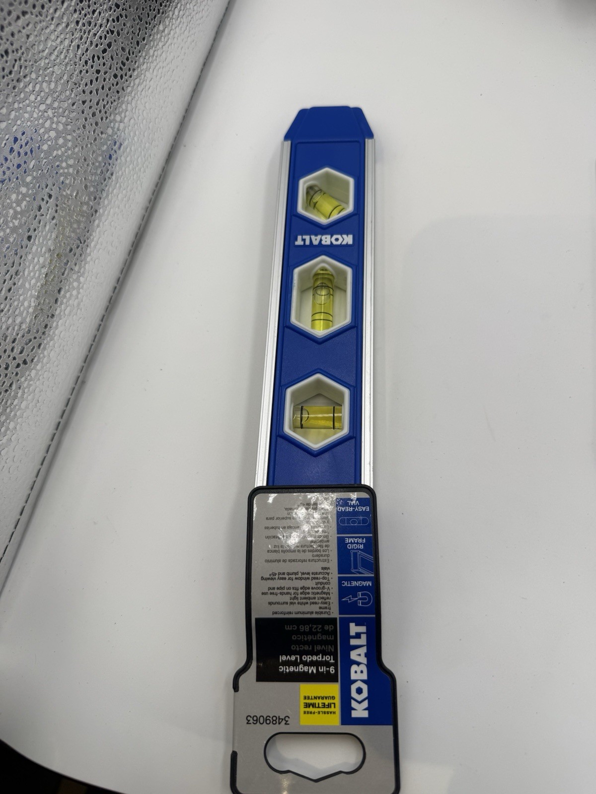 Kobalt 9 Inch Magnetic Torpedo  3489063 Level Brand New